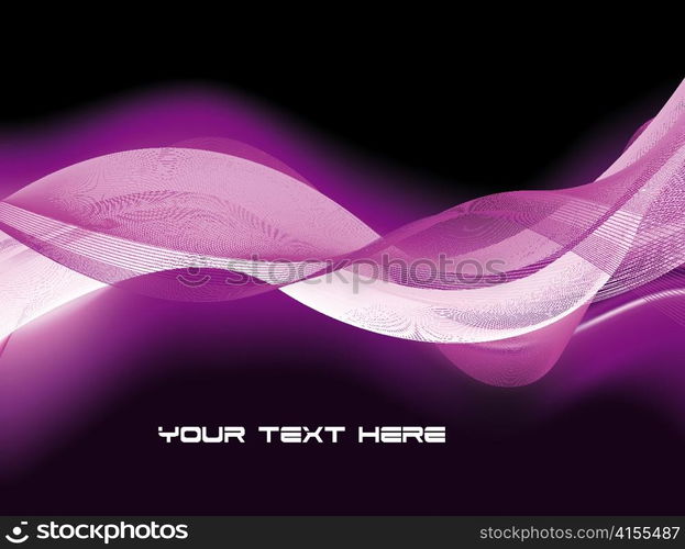 vector abstract background with waves