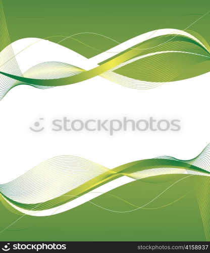 vector abstract background with waves