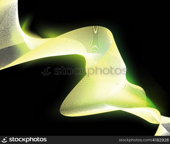 vector abstract background with waves