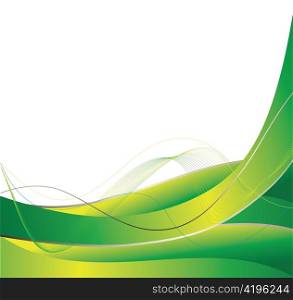 vector abstract background with waves