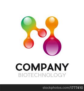 Vector abstract biotechnology concept
