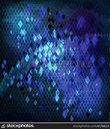 vector abstract blue background