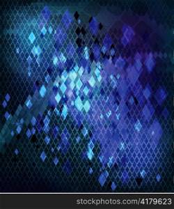vector abstract blue background