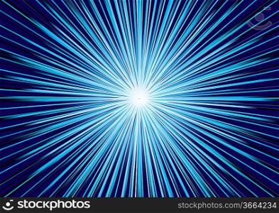 ""Vector abstract blue background; few layers""