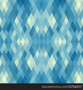 Vector Abstract Blue Geometric Pattern
