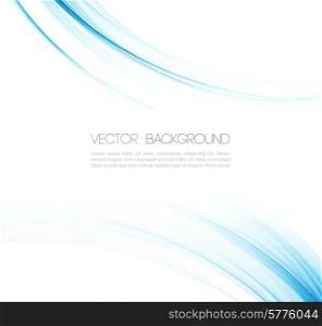 Vector Abstract blue lines background. Template brochure design. Vector Abstract lines background. Template design