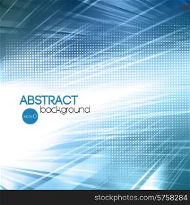 Vector Abstract blue shiny template background. EPS 10. Abstract blue shiny template background