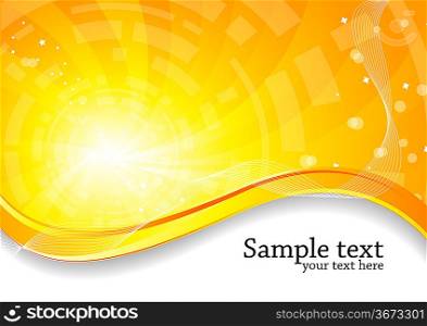""Vector abstract bright background; clip-art""