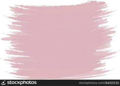 Vector Abstract brush stroke in trendy dusty pink shade with Copy space. Isolate. Background texture. EPS . Design for lettering, greeting or invitation cards, poster, banner, brochure or web, price.