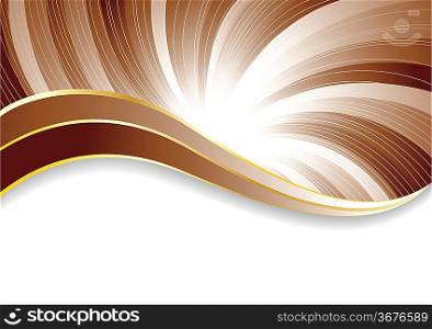 ""Vector abstract chocolate background; clip-art""