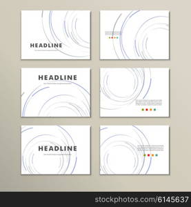 Vector abstract circle set. Vector abstract circle set.