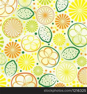 vector abstract citrus background
