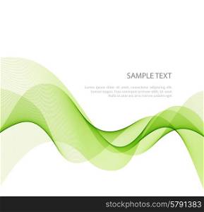 Vector Abstract color curved lines background. Template brochure design. Abstract curved lines background. Template brochure design