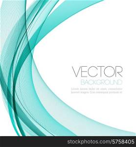 Vector Abstract color lines background. Template leaflet design