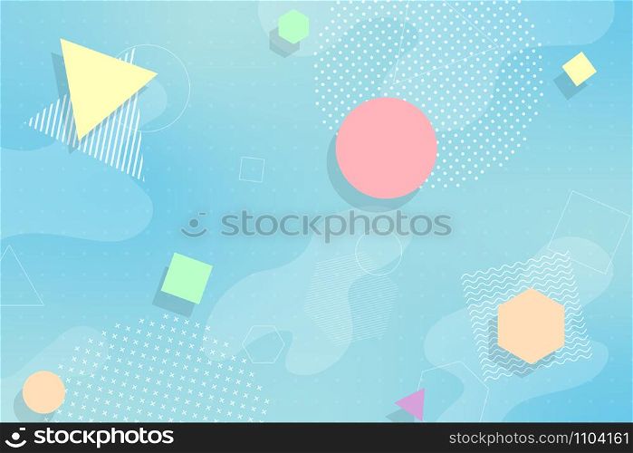 Vector abstract colorful background created from geometric shapes.