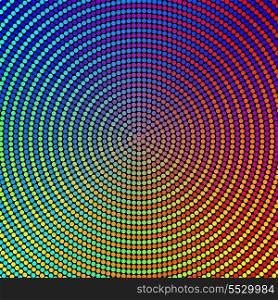 Vector Abstract Colorful Circles Background