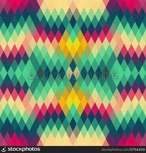Vector Abstract Colorful Geometric Pattern