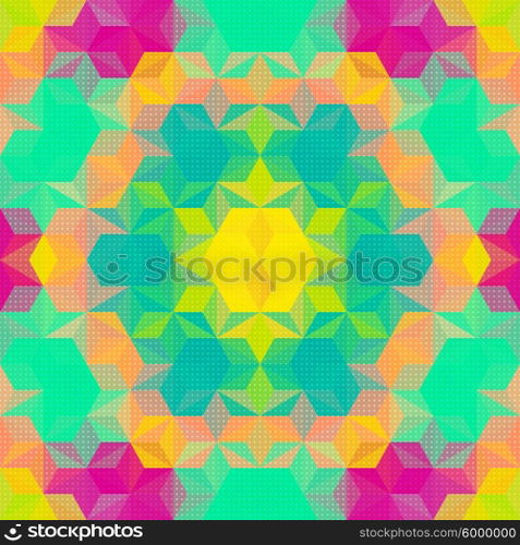 Vector Abstract Colorful Pattern Background