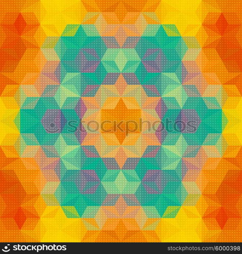 Vector Abstract Colorful Pattern Background