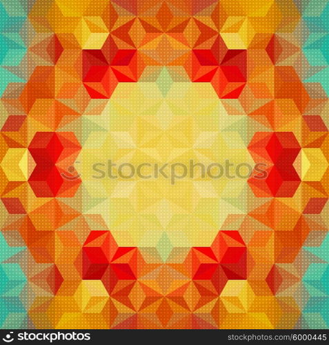 Vector Abstract Colorful Pattern Background