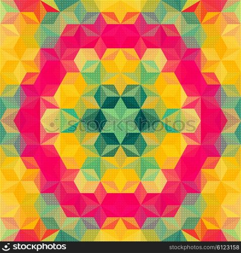 Vector Abstract Colorful Pattern Background