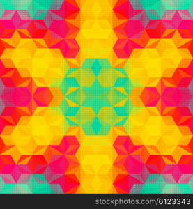 Vector Abstract Colorful Pattern Background