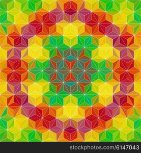 Vector Abstract Colorful Pattern Background