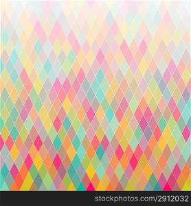 Vector Abstract Colorful Summer Background