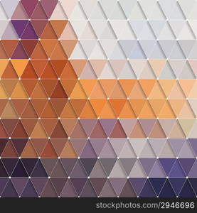 Vector Abstract Colorful Triangles Background