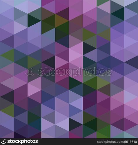 Vector Abstract Colorful Triangles Pattern