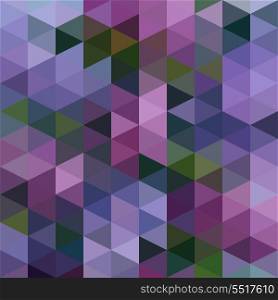 Vector Abstract Colorful Triangles Pattern
