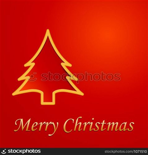Vector abstract cover Christmas background in red