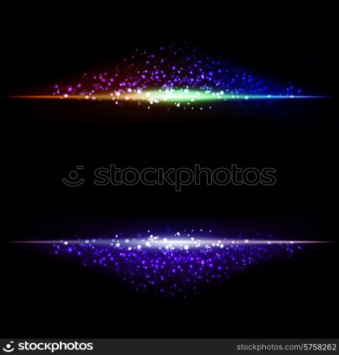 Vector Abstract dark background with blue color light. Abstract dark background with blue color light