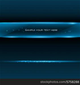 Vector Abstract dark background with blue color light. Abstract dark background with blue color light