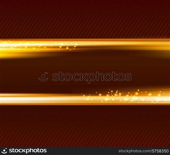 Vector Abstract dark background with light lines. Abstract dark background with light lines