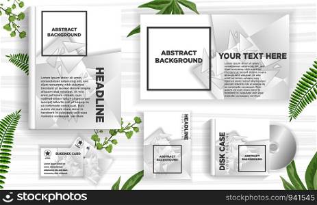 Vector abstract design banner web template. Vector abstract design banner web template. - Vector