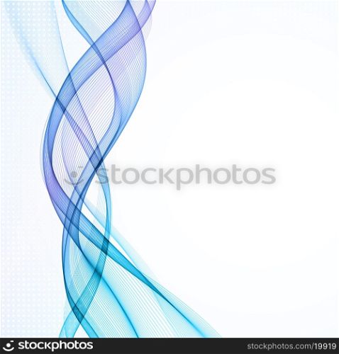 Vector Abstract empty background with smoke wave