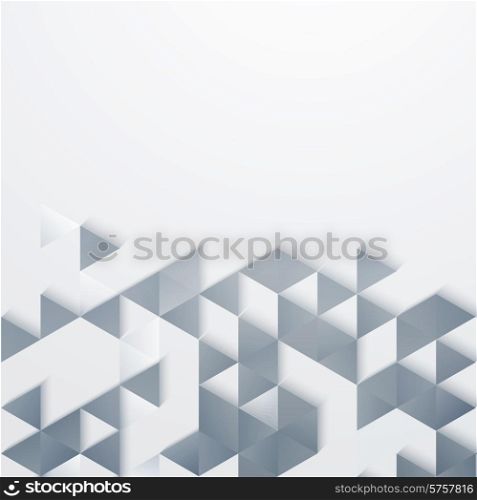Vector Abstract geometric background with triangle shapes. Abstract geometric background with triangles.