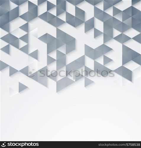 Vector Abstract geometric background with triangle shapes. Abstract geometric background with triangles.