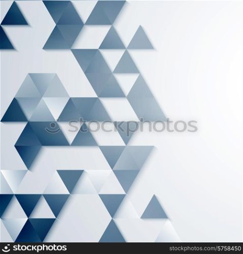 Vector Abstract geometric background with triangle shapes. eps 10. Abstract geometric background with triangles shapes.