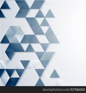 Vector Abstract geometric background with triangle shapes. eps 10. Abstract geometric background with triangles shapes.