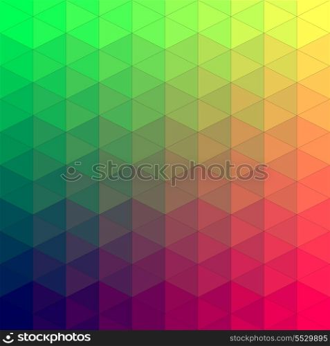 Vector Abstract Geometric Colorful Pattern