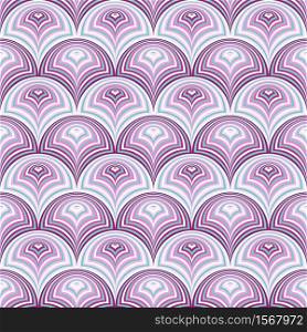 Vector abstract geometric forms background with distortion effect. Rhythmic seamless pattern. Vector abstract geometric forms background