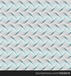 Vector abstract geometric forms color background with distortion effect. Waves background with distortion effect