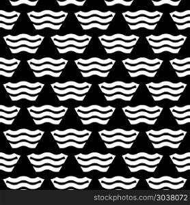 Vector abstract geometric seamless pattern in black and white. Vector abstract geometric seamless pattern in black and white. Decoration simple illustration