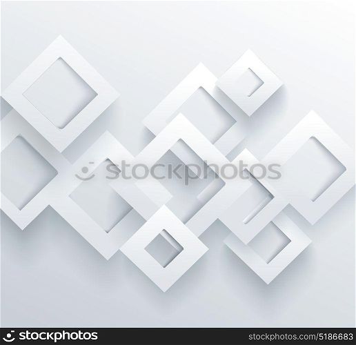 Vector Abstract geometric shape from gray rhombus