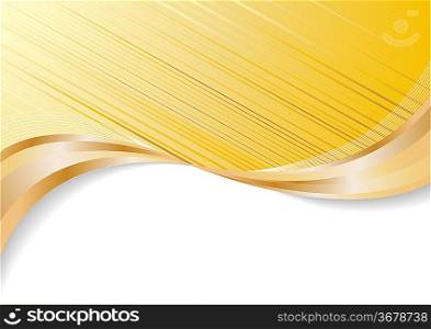 ""Vector abstract gold background; clip-art""