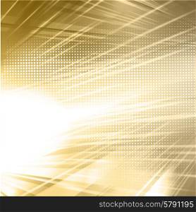 Vector Abstract gold shiny template background. Abstract gold shiny template background