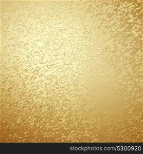 Vector abstract gold texture square background. Vector abstract gold texture square background with grunge effect