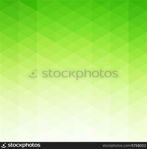 Vector Abstract green geometric background. Template brochure design
